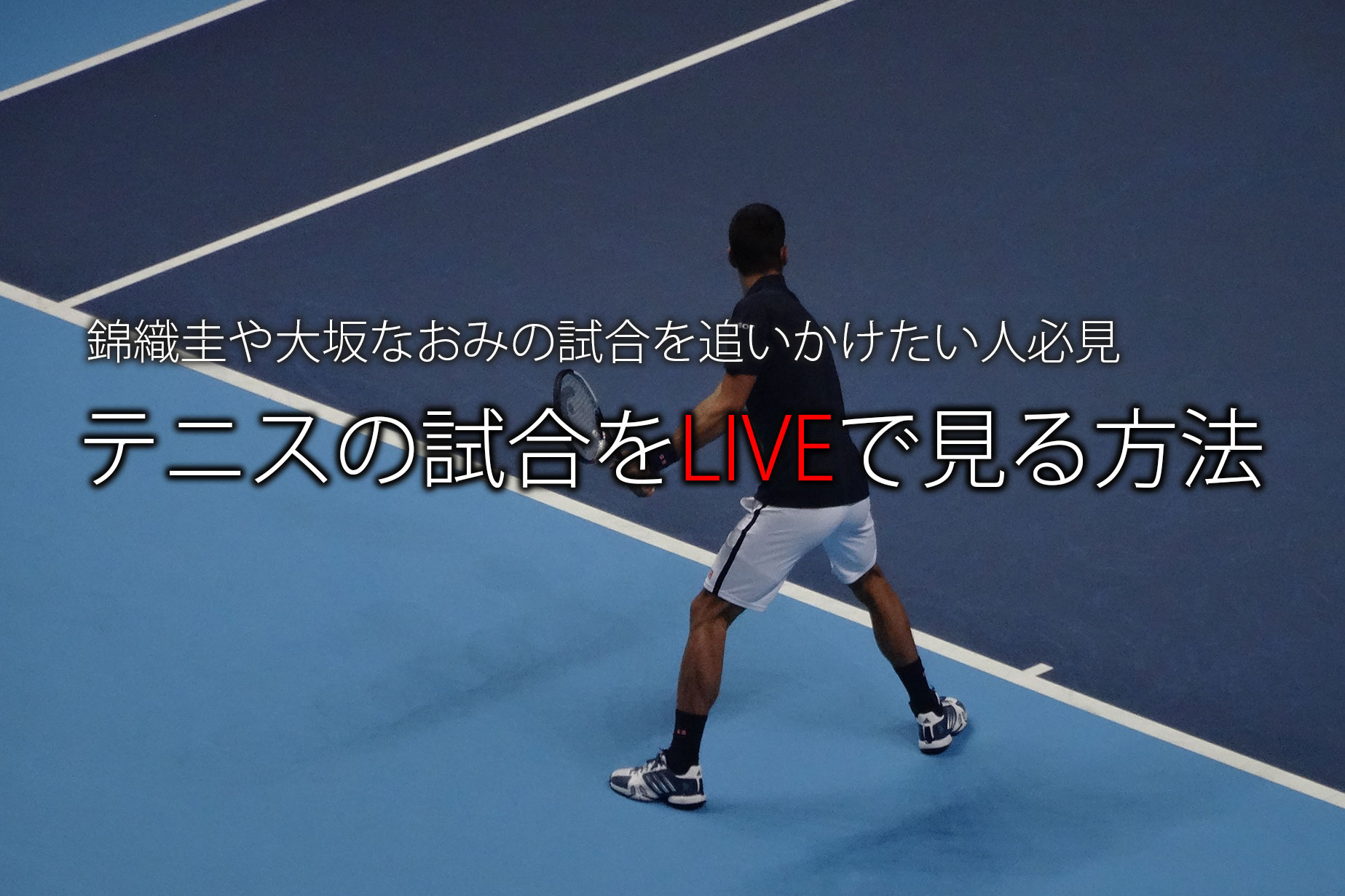 テニス 錦織圭や大坂なおみの試合中継を見る方法 無料観戦あり ココロノブログ