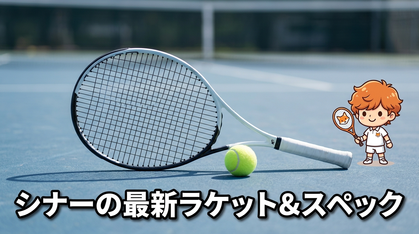 ヤニック・シナーの使用ラケットと最新スペック