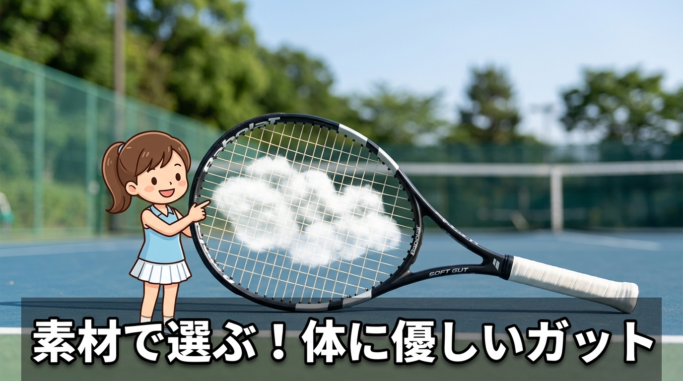 体に優しいガットの素材別の特徴と選び方